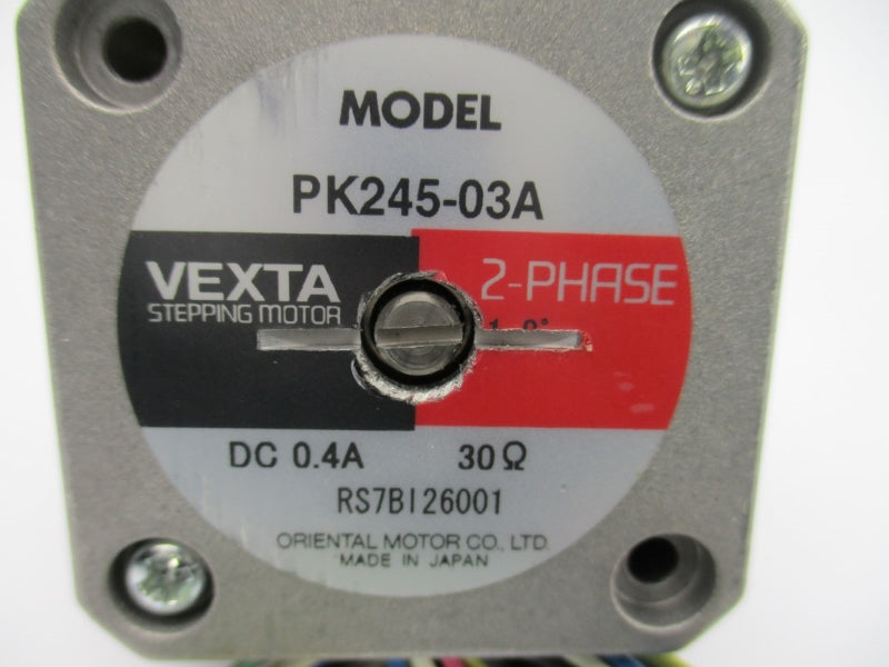 ORIENTAL MOTOR PK245-03A 30VDC 0.4A NSNP
