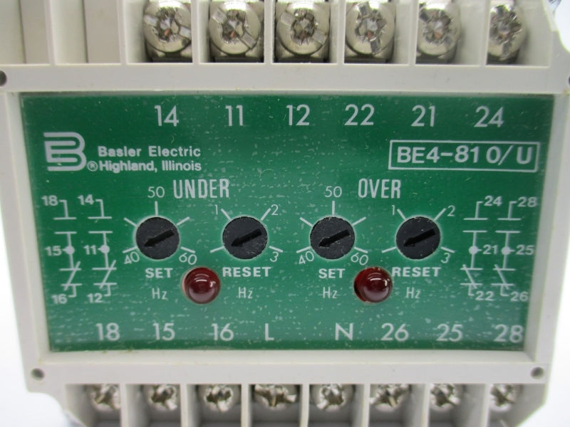 BASLER ELECTRIC BE4-810/U 1A3N1 120VAC NSNP