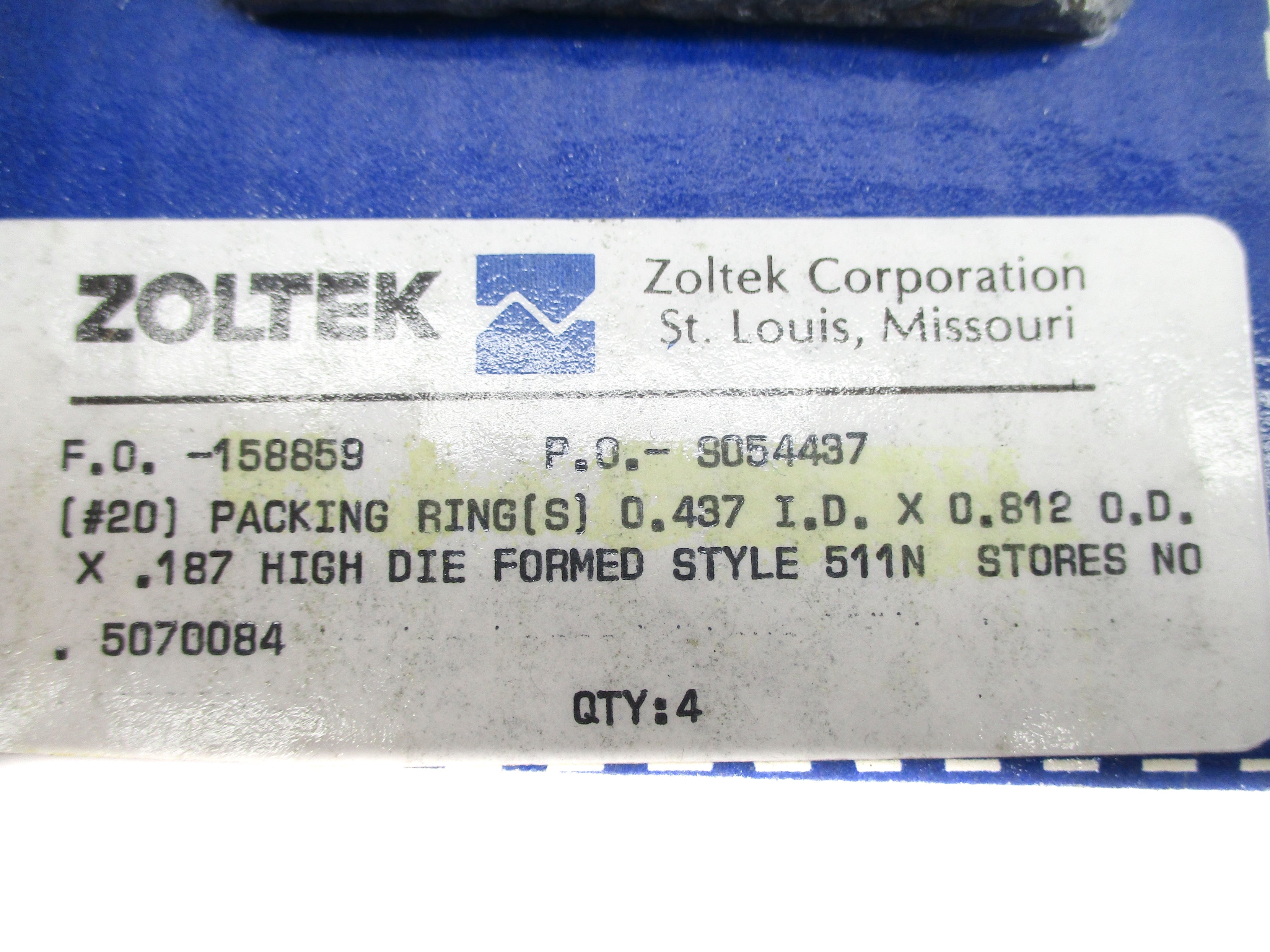 ZOLTEK 5070084 (PKG OF 4) NSMP