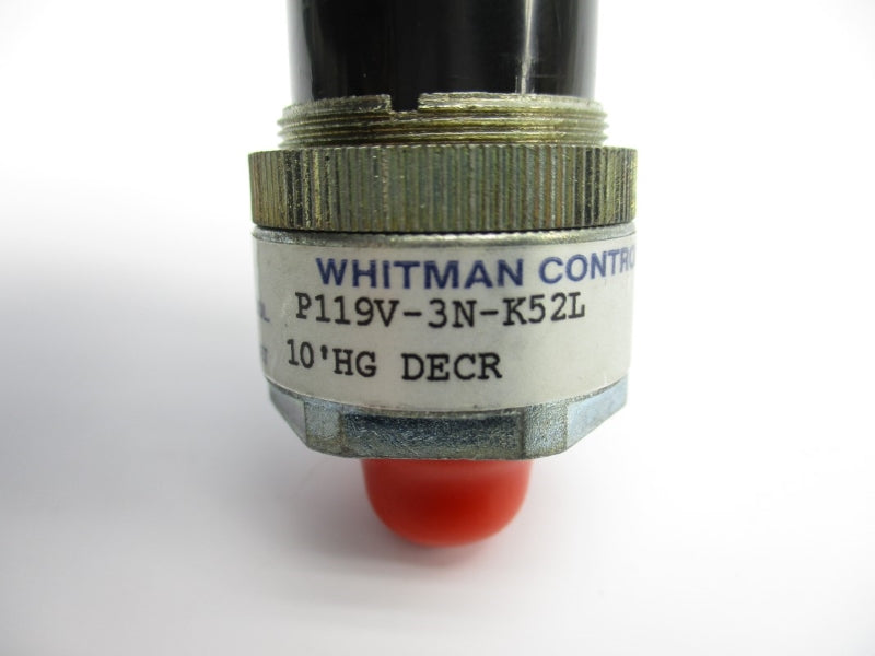 WHITMAN CONTROLS P119V-3N-K52L 250VAC 5A NSNP