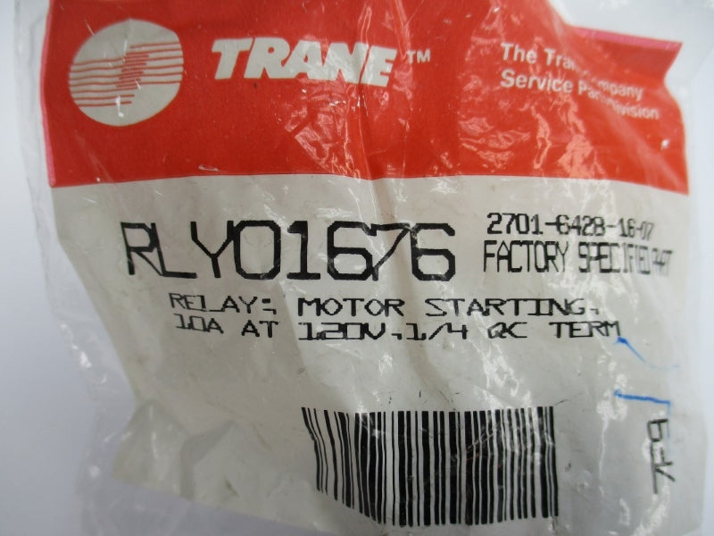 TRANE RLY01676 120V 10A NSMP