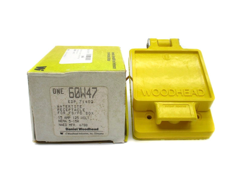 DANIEL WOODHEAD 60W47 125V 15A NSMP