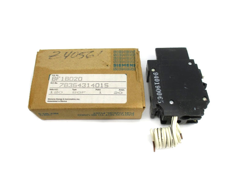 SIEMENS BF1B020 120VAC 20A NSMP