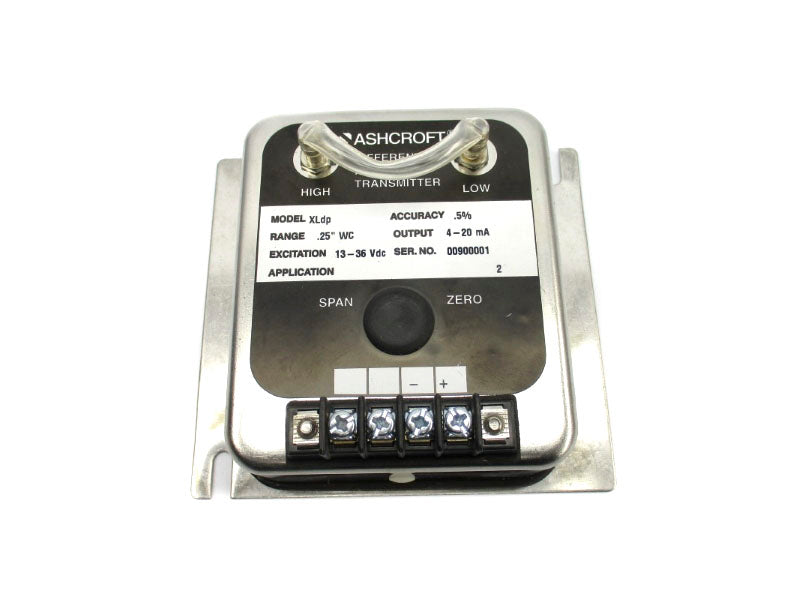 ASHCROFT XLDP 13-36VDC .25"WC NSNP