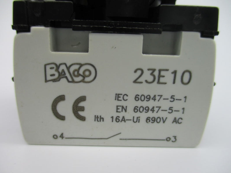 BACO RESET W/23E10 690VAC 16A NSNP