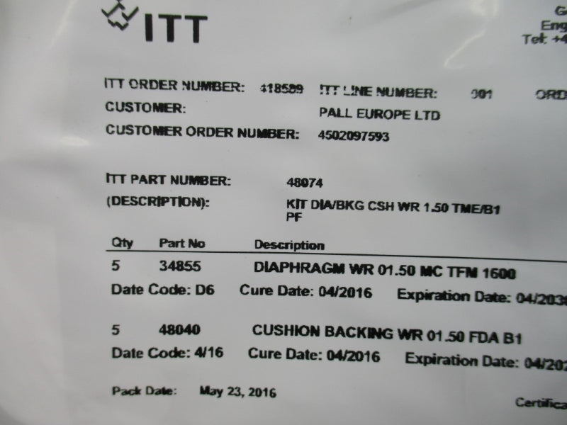 ITT INDUSTRIES 48074 NSMP
