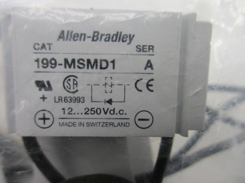 ALLEN BRADLEY 199-MSMD1 SER. A 12-250VDC (PKG OF 10) NSMP
