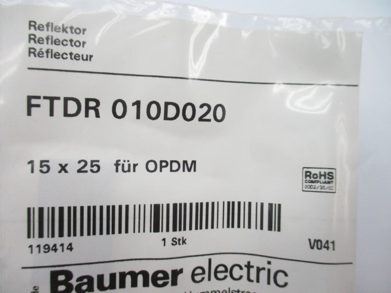 BAUMER ELECTRIC FTDR010D020 NSMP