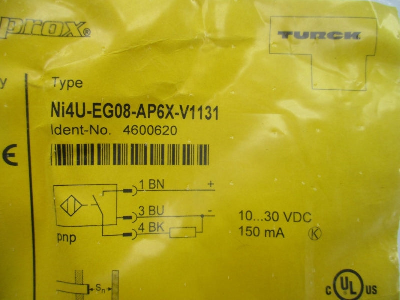 TURCK NI4U-EG08-AP6X-V1131 4600620 10-30VDC NSMP