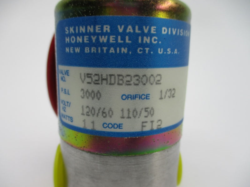 HONEYWELL V52HDB23002 110/120V 3000PSI 1/32" NSMP