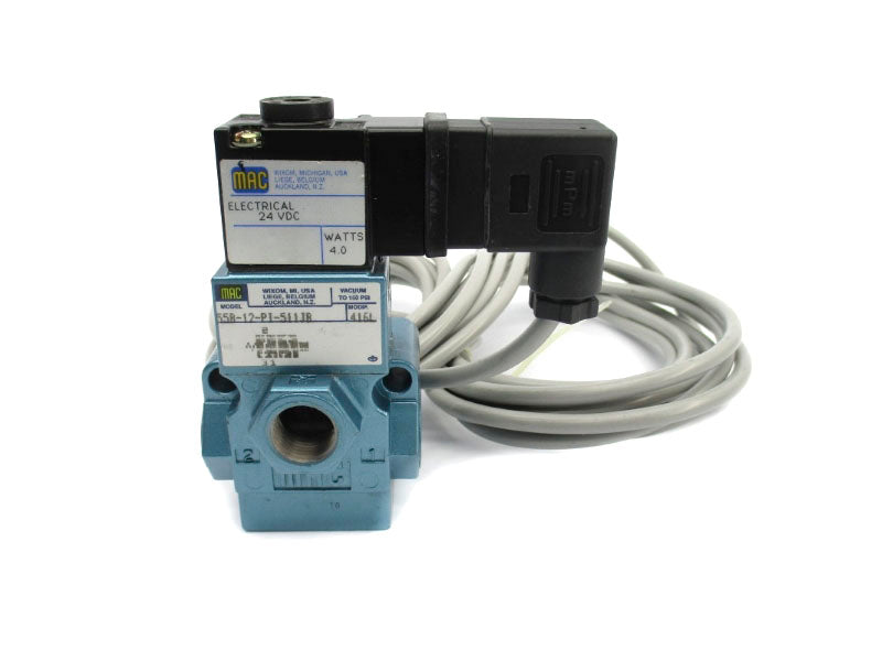 MAC 55B-12-PI-511JB 24VDC 150PSI NSNP