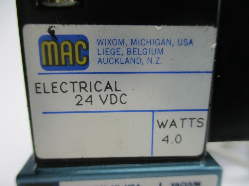 MAC 55B-12-PI-511JB 24VDC 150PSI NSNP