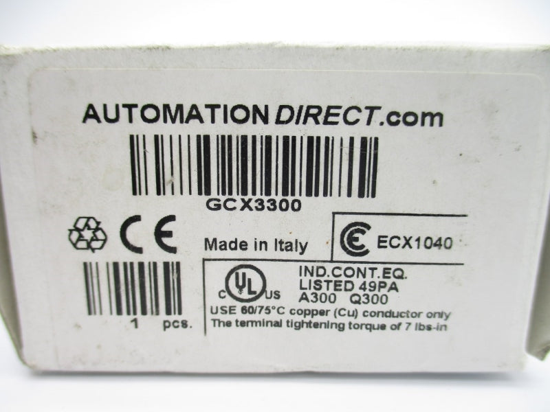 AUTOMATION DIRECT GCX3300 NSMP