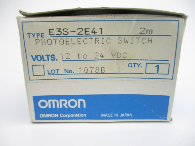 OMRON E3S-2E41 12-24VDC 2M NSMP