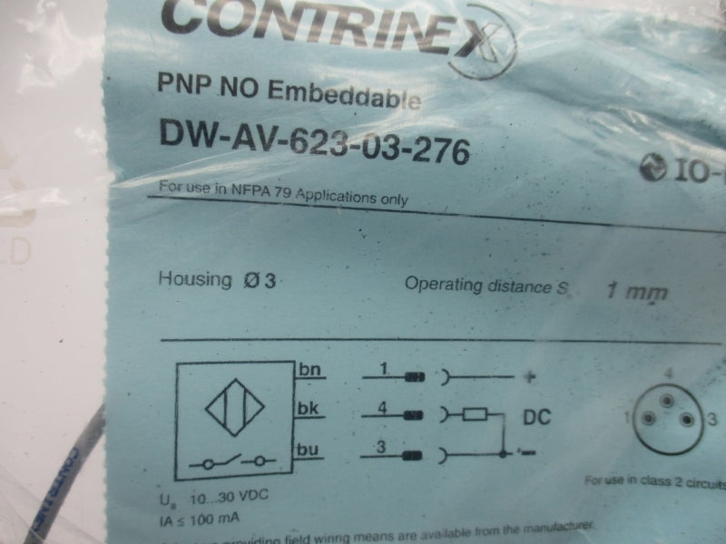 CONTRINEX DW-AV-623-03-276 10-30VDC NSMP