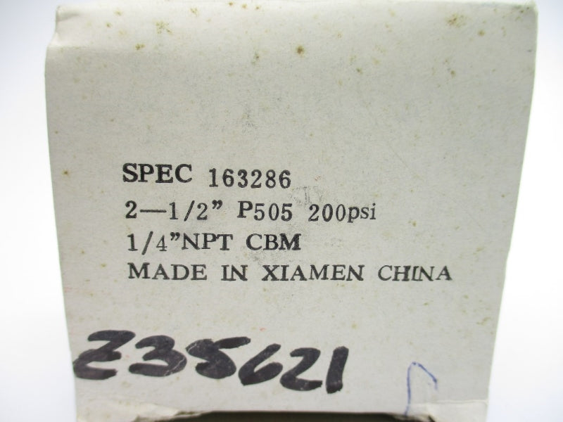USG 163286 200PSI 2-1/2" NSMP