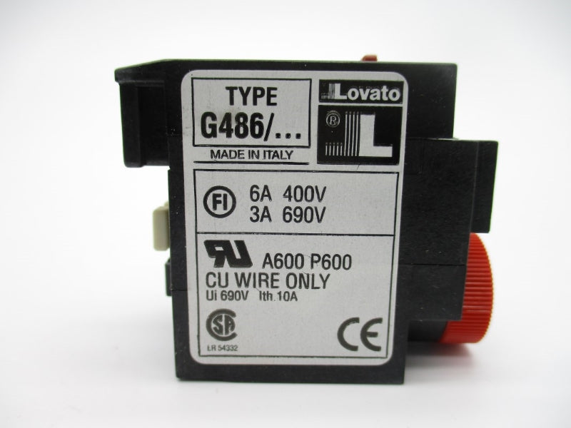 LOVATO 11G4866 690V 6A 6S NSMP