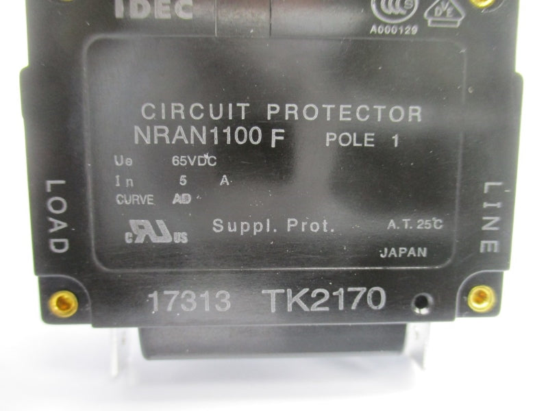 IDEC NRAN1100F5AAD 65VDC 5A NSMP