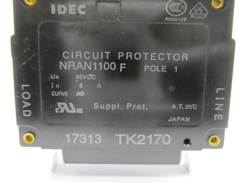 IDEC NRAN1100F5AAD 65VDC 5A NSNP