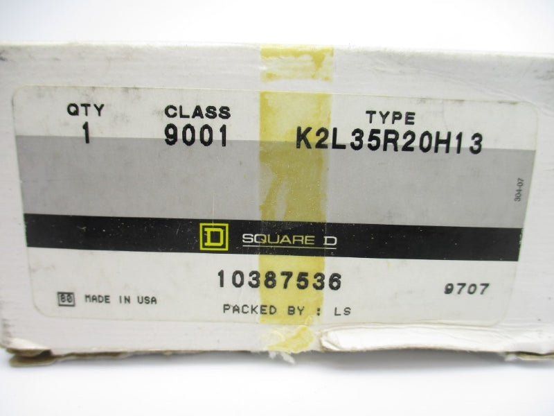 SQUARE D 9001K2L35R20H13 SER. H 24-28VAC/DC NSMP
