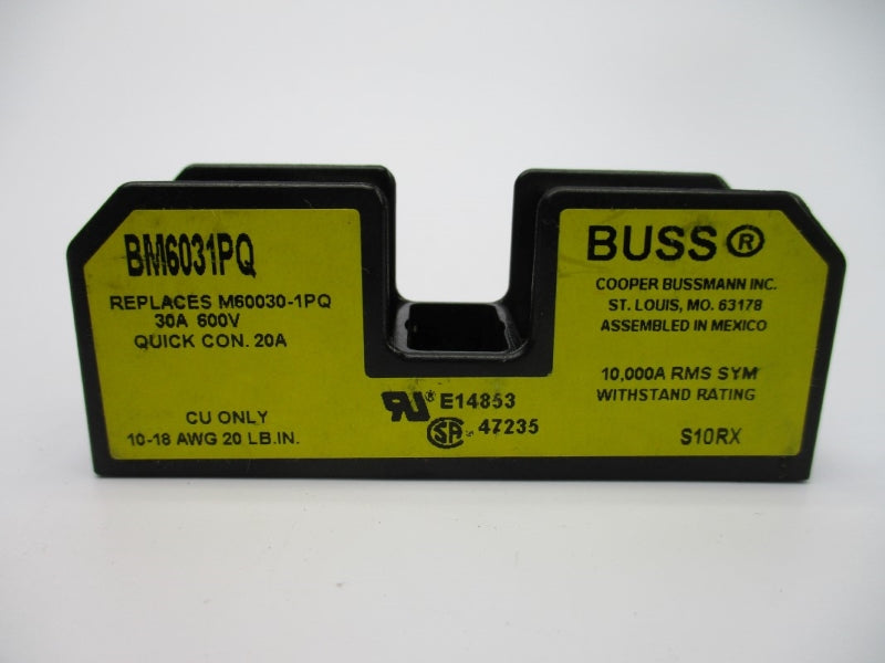BUSSMANN BM6031PQ 600V 30A NSNP