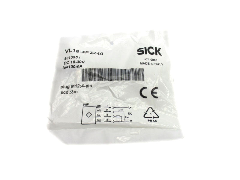 SICK VL18-4P3240 6013551 10-30VDC NSMP