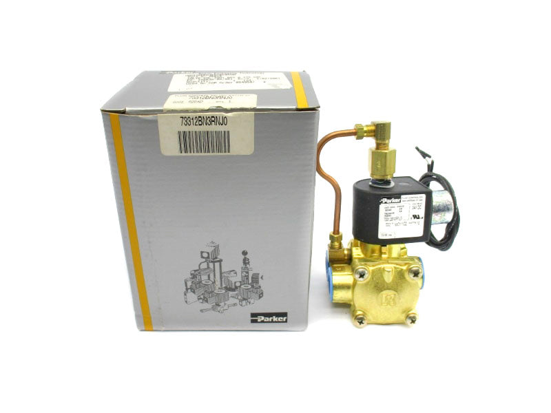 PARKER 73312BN3RNJ0NOC111C2 24VDC 10-180PSI 3/8" NSMP