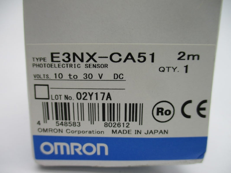 OMRON E3NX-CA51 10-30VDC NSMP