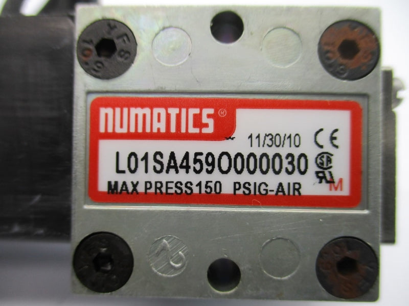 NUMATICS L01SA459O000030 110-120/100-115V 0.6A 150PSI NSNP