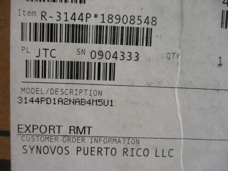ROSEMOUNT 3144PD1A2NAB4M5U1 12.0-42.4VDC NSMP