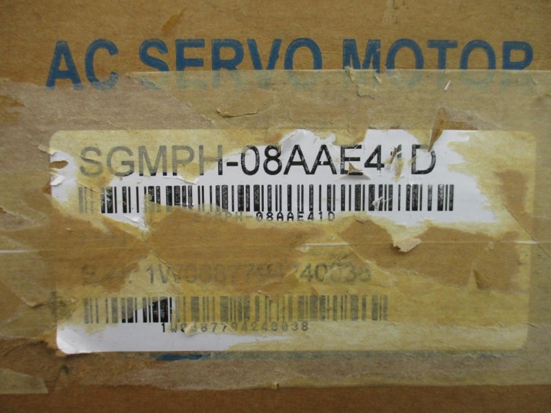 YASKAWA SGMPH-08AAE41D 200V 4.1A NSMP