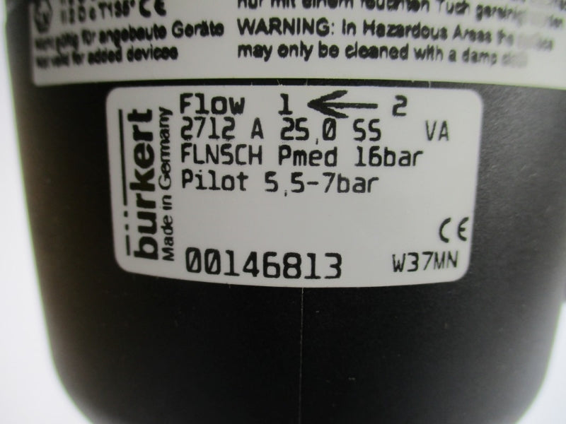 BURKERT 00146813 2712A25,0SSVA NSMP