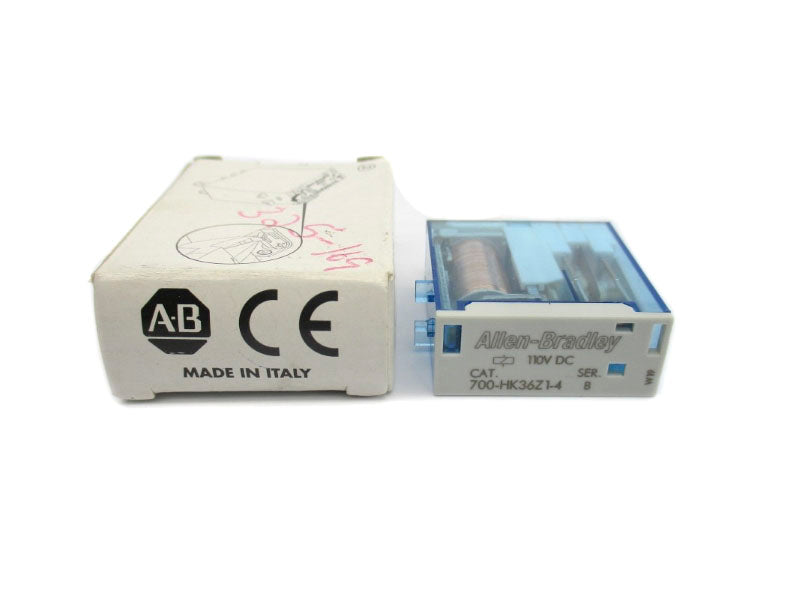 ALLEN BRADLEY 700-HK36Z1-4 SER. B 110VDC 16A (WH) NSMP