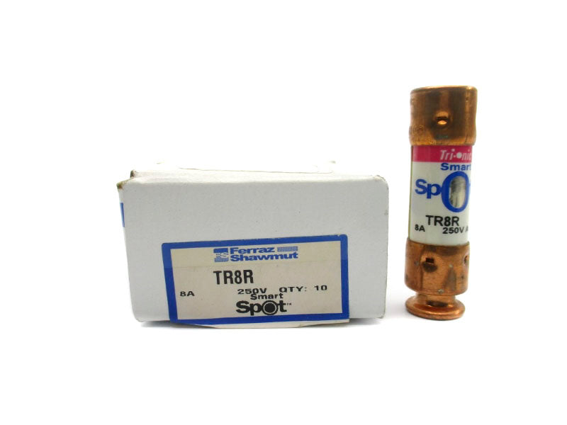 FERRAZ SHAWMUT TR8R 250VAC 8A (PKG OF 10) NSMP