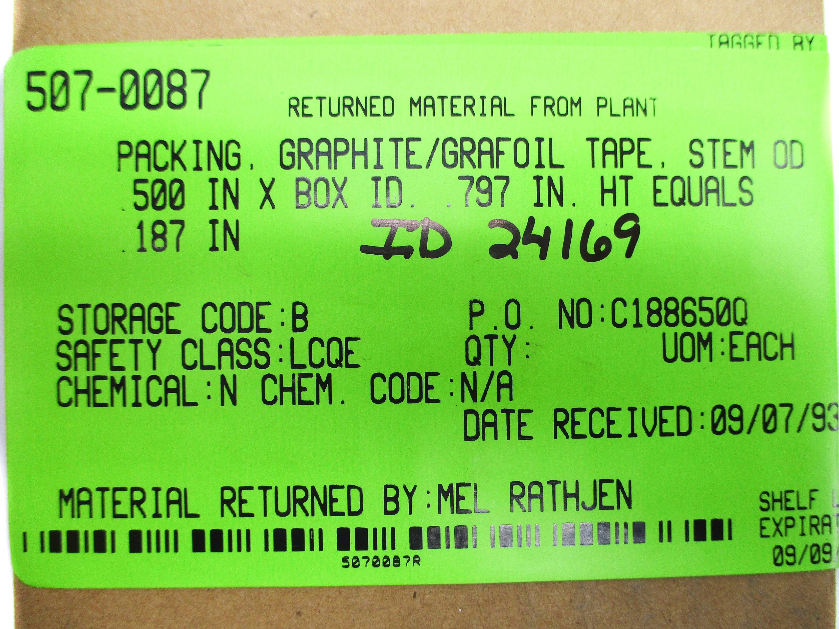 ZOLTEK 507-0087 NSMP