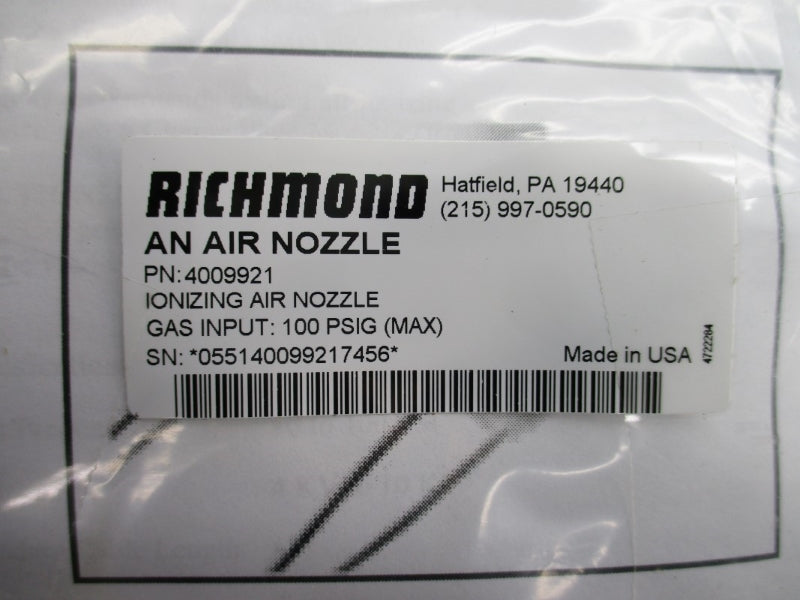 SIMCO 4009921 100PSI NSMP