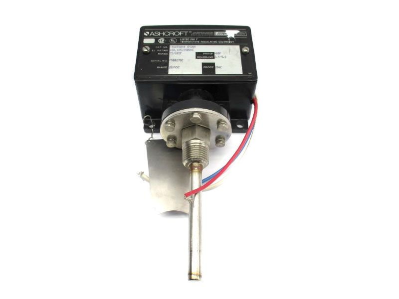 ASHCROFT T462TS040 125/250VAC 15A 75'/205'F NSNP