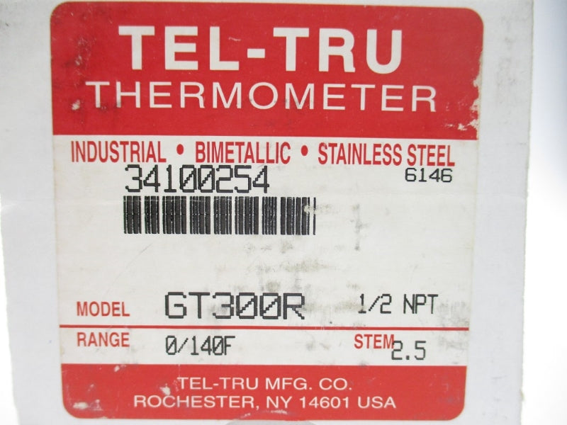 TEL-TRU GT300R 0/140'F 1/2" NSMP