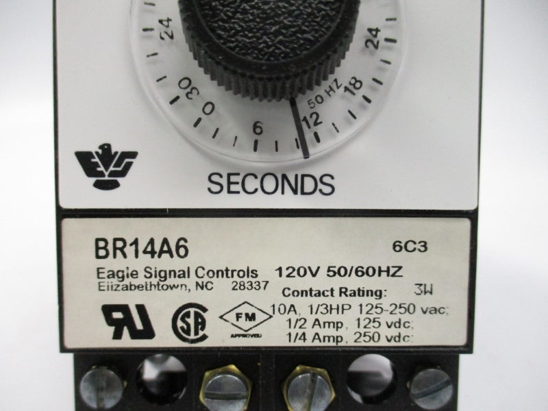 DANAHER CONTROLS BR14A6 120V 10A 0-30SEC NSMP