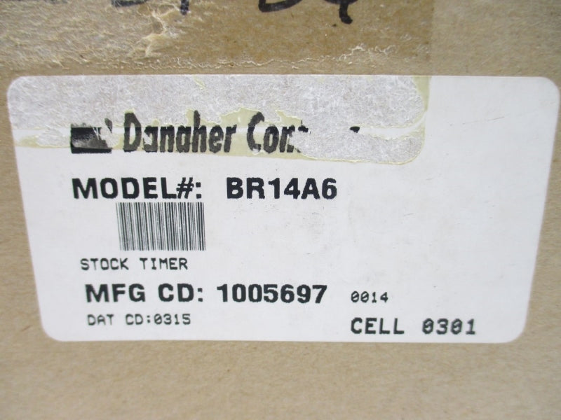 DANAHER CONTROLS BR14A6 120V 10A 0-30SEC NSMP