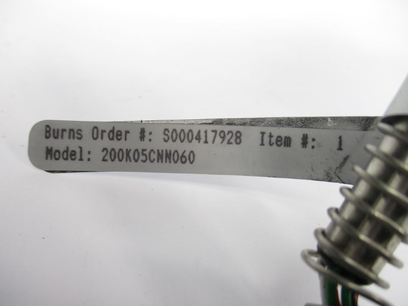 BURNS ENGINEERING 200K05CNN060 NSNP