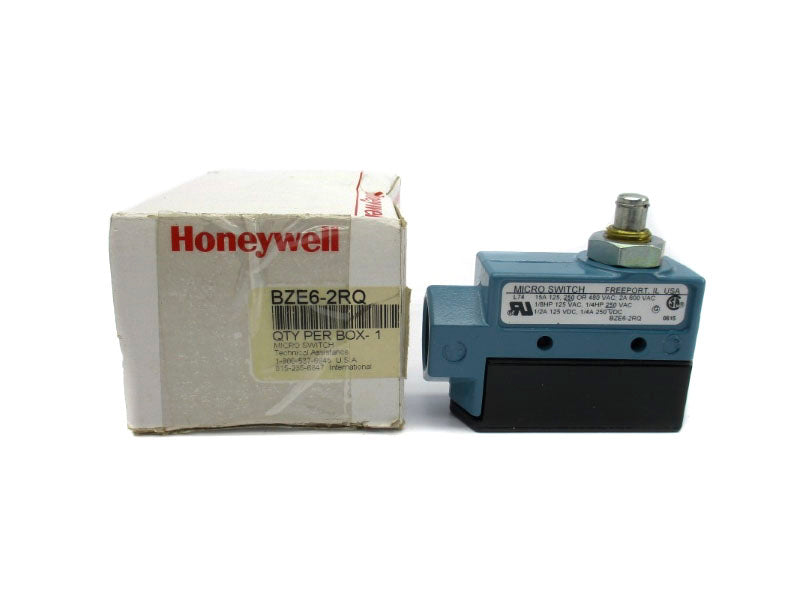 MICRO SWITCH BZE6-2RQ 600VAC 15A NSMP