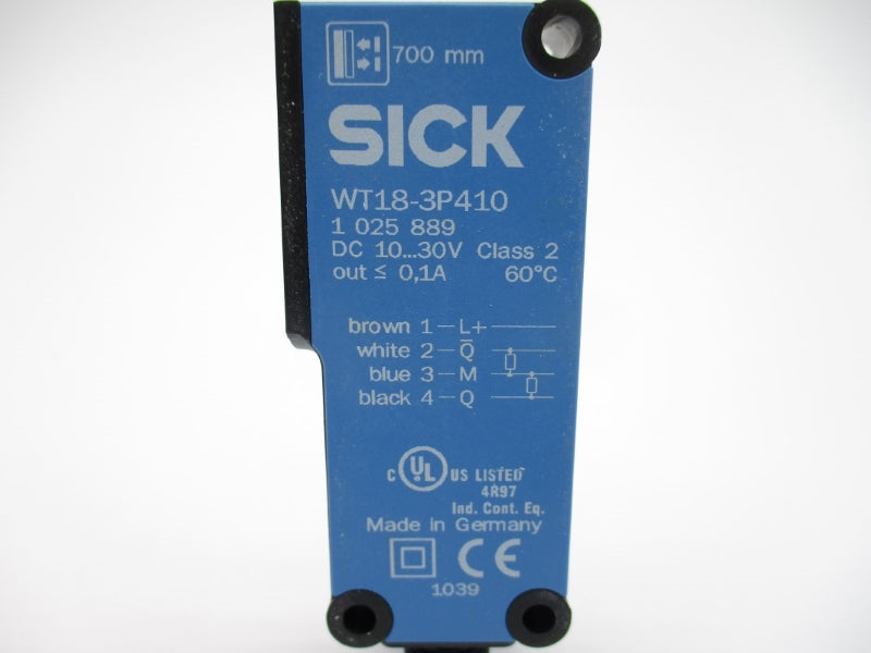 SICK WT18-3P410 1025889 10-30VDC NSMP