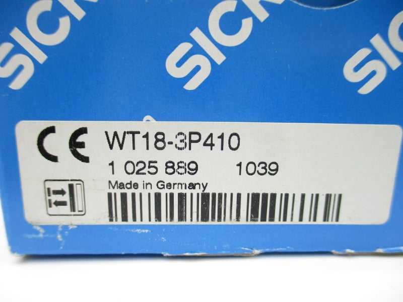 SICK WT18-3P410 1025889 10-30VDC NSMP