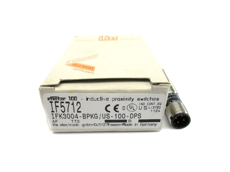 IFM EFECTOR IF5712 IFK3004-BPKG/US-100-DPS 10-36VDC NSMP