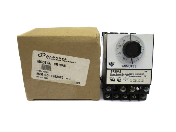 DANAHER CONTROLS BR19A6 120V 10A 0-30MIN NSMP