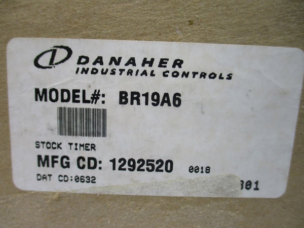 DANAHER CONTROLS BR19A6 120V 10A 0-30MIN NSMP
