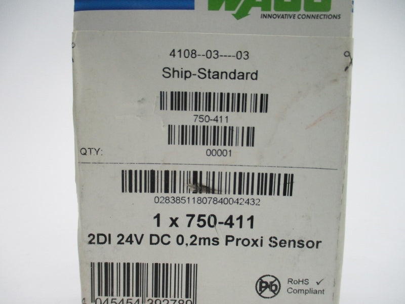 WAGO 750-411 24VDC NSFS