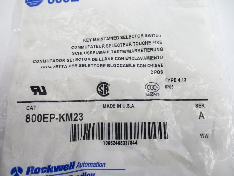 ALLEN BRADLEY 800EP-KM32 SER. A NSMP