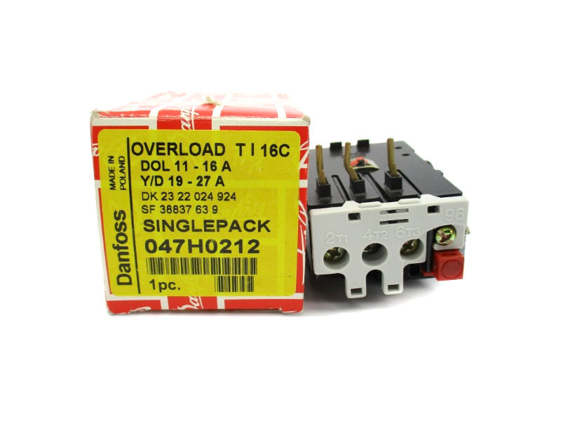 DANFOSS TI16C 047H0212 690VAC 19-27A NSMP